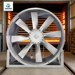 Ventilateur électrique mural en aluminium pour tunnel <span class=keywords><strong>de</strong></span> <span class=keywords><strong>fumée</strong></span> industriel haute température, idéal pour le séchage des aliments dans les restaurants - Product Image 4