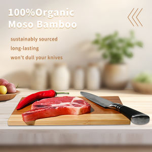 Deep Carbonized Bamboo Wood Cutting Board Kitchen <b>Chopping</b> <b>Block</b> Easy to Clean and Maintain - Product Image 3