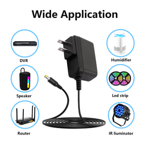 Phổ AC DC Treo Tường Đèn LED Adaptor 9volt 1Amp 5V 6V 12V 15V 24V 1A 2A 2.5A 3A chúng tôi EU cắm 12V1A Power <span class=keywords><strong>Adapter</strong></span> - Product Image 5