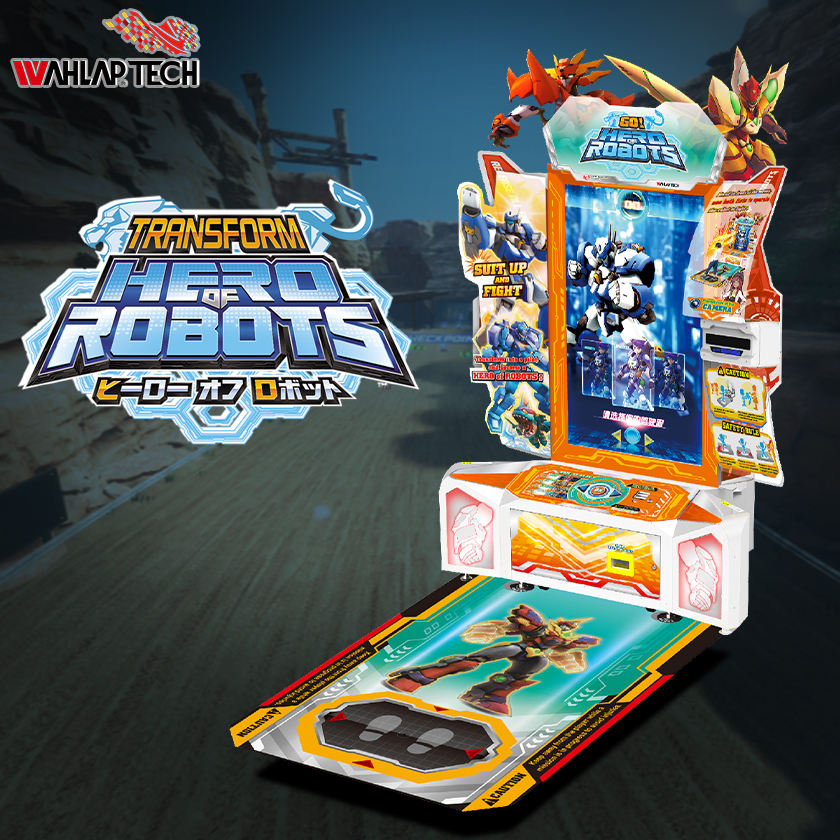 HERO OF ROBOTS GO arcade machine