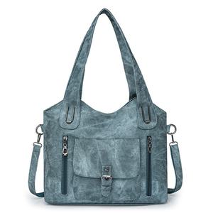 Sac à bandoulière Bagnew pour femme, style rétro, grande capacité, en PU, sac à main tendance, 30*15*40cm, toutes saisons - Product Image 3