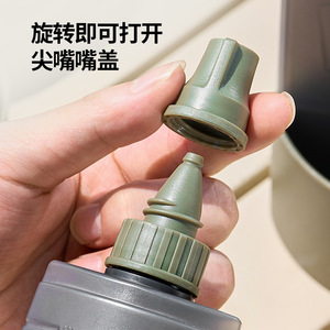 Beishanlang Outdoor Portable PVC Seasoning Bottle Set 100ml with Lid Environmentally Friendly for Camping Barbecue Storage - Product Image 5