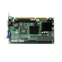 VIA 400MHz CPU 32M RAM ISA Placa base industrial sin ventilador VT8601T + VT686B Chipset Win2000 Compatible con placa de tamaño medio SATA duro