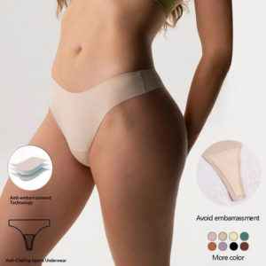 <span class=keywords><strong>Slip</strong></span> a vita alta senza cuciture da <span class=keywords><strong>donna</strong></span>, anti-camel toe, per yoga e sport, con inserto traspirante, invisibili - Product Image 1