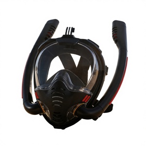 <span class=keywords><strong>Masque</strong></span> de plongée à double tube anti-buée, étanche, à large champ de vision, pour l'exploration océanique et l'entraînement en <span class=keywords><strong>piscine</strong></span> - Product Image 1