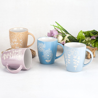 Tasses à café avec des motifs classiques en forme de ballet avec cuillère Vente en gros