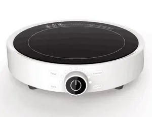 Hong-cb KC — Mini cuiseur à induction électrique, pot à induction de forme ronde avec affichage numérique, coréen, cuisinière en céramique - Product Image 1