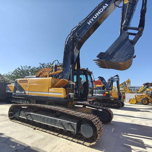 Excavatrices sur chenilles Hyundai 305LC-9T d'occasion en parfait état Stock de matériel de construction coréen d'origine à vendre - Product Image 4