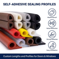 Bandes d'étanchéité souples extrudées en caoutchouc EPDM NBR de forme spéciale D U P R B S H personnalisées