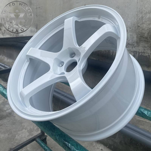 Viaol Custom Size Lightweight 5 Spoke Deep Lip <strong>White</strong> Forged <strong>Wheels</strong> 5x112 5x114.3 5x120 for Sports Car Racing Car BMW Audi - Product Image 5