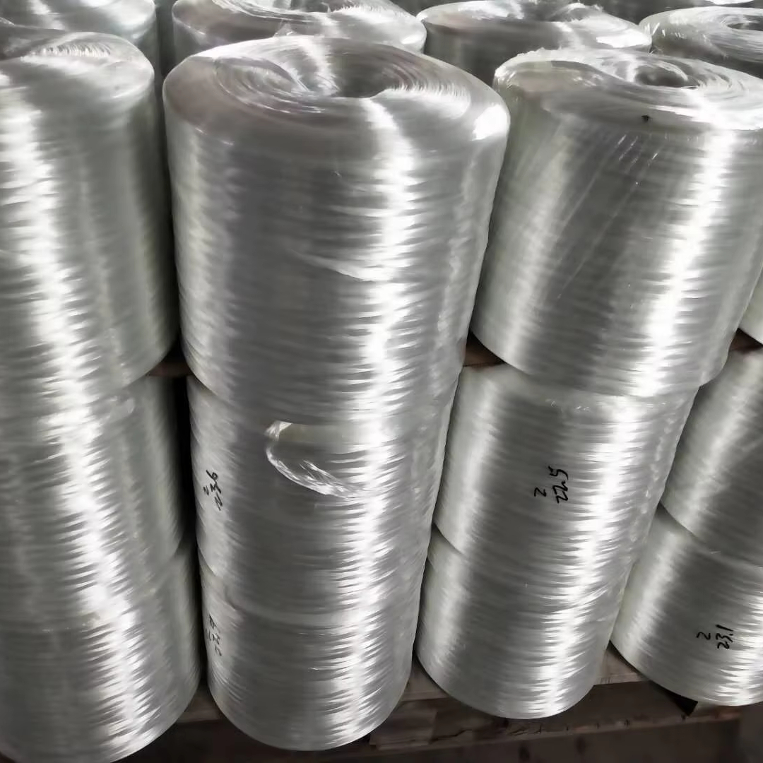 Пряжа для распыления 2500tex, щелочестойкое стекловолокно, мин, 16.7% содержание циркония, железобетон