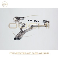 Échappement Catback OUCHI pour Mercedes AMG CLS63 W219 6.2L, silencieux à valve en acier inoxydable de 1,5 mm, haute performance, pièces automobiles