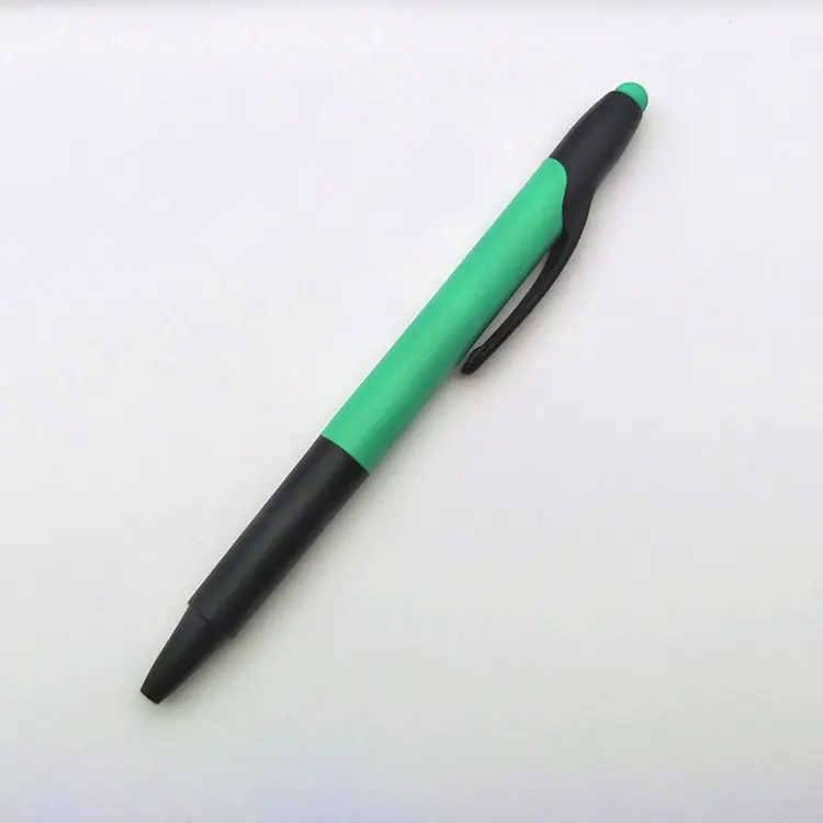 Nieuwe Multifunctionele 3 In 1 Bal Stylus Zachte Touch Screen Pen Logo Gegraveerde Stylus Pen