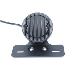 Motorcycle LED Tail <b>Light</b> with Bracket Motorcycle Tail <b>Lights</b> Metal Grille Tail <b>Light</b> Suitable for Harley - Product Image 1
