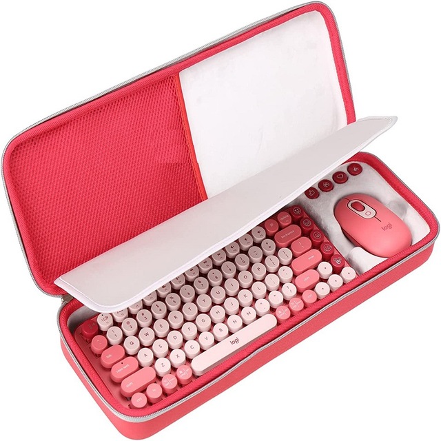 Custom Shockproof EVA Hard Computer Keyboard Storage Case Waterproof 60% 65% Keyboard EVA Hard Case Color Bag with Foam Cover