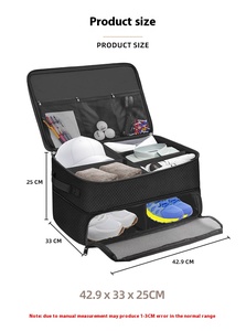 Sac de golf étanche à 2 couches avec compartiment à chaussures, modèle A0060, personnalisable OEM/logo sur mesure, pour rangement dans le coffre de voiture - Product Image 6