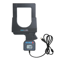 ETCR7100D Meteran Klem Gigi Besar 108mm 2000A AC/DC Ekspor Data USB Peak Hold Kabel Pipih 160mm