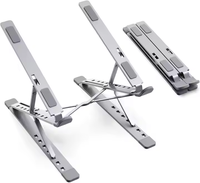 Support pour ordinateur portable en aluminium Great Roc OEM avec design à double hauteur pour ordinateur portable de 15,6 pouces