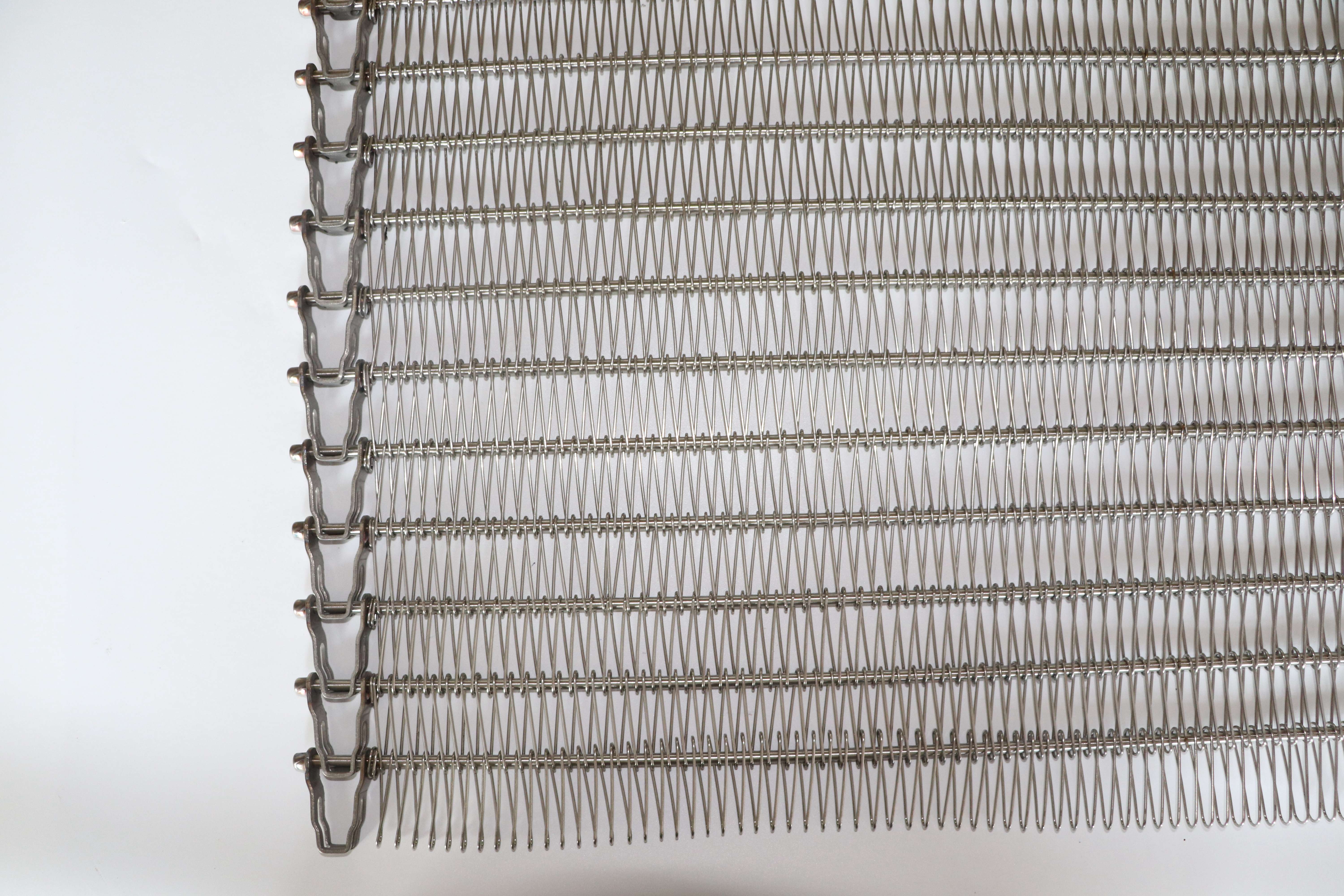 Adjustable Stainless Steel Flat Flex Belt Conveyor Sintered Wire Mesh