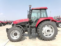 Nuevo Tractor X1204 de 120HP 4WD con Sistema Common Rail para Siembra de Trigo y Maíz, Fertilización y Soporte para Cosechadoras
