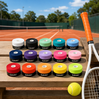 Sangle de raquette antidérapante super adhérente en PU pour tennis, badminton, padel, pickleball
