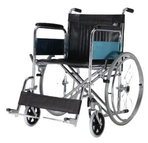 כסא גלגלים פלדה חם ומאושר עם רגליים הרים - Product Image 2