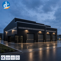 Structure en acier préfabriquée, projet clé en main EPC, charpente en acier robuste avec poutre de grue, système de toiture imperméable