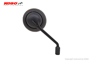 Espejo Universal Modificado para Motocicleta DC, Vidrio Convexo Resistente a la Corrosión, Rosca de 8-10 mm, Apto para Piezas de Mejora de Scooter - Product Image 1