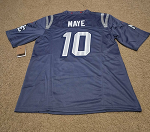<span class=keywords><strong>Maillot</strong></span> des rivalités de la Nouvelle-Angleterre 2026 #   10 Maillots de football américain brodés de Drake Maye, Stefon Diggs, Christian Gonzalez, Tom Brady - Product Image 3