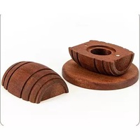 En stock, expédition immédiate, coffret cadeau de whisky en bois avec 6 saveurs et outils