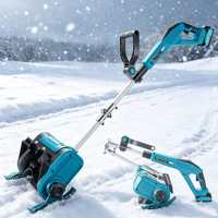 Perceuse sans fil pliable, pelle à neige, nouveau souffleur électrique pour usage domestique, outil pratique pour l'élimination de la neige, coupe-herbe électrique