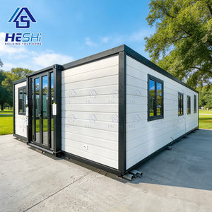 Vente Directe Maison Conteneur Préfabriquée Extensible 20Ft 40Ft 1 2 3 4 5 Chambres <span class=keywords><strong>Jardin</strong></span> Prix Villa Compacte - Product Image 1