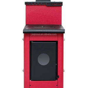 Poêles à granulés modernes en acier, à encastrer, autonomes, pour une utilisation en intérieur avec télécommande pour salon, cuisine - Product Image 1