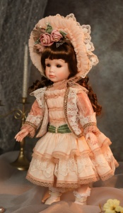 Limited Edition 18-Inch Victorian Ceramic <strong>Doll</strong> Exquisite Model Toy for Girls Collections &amp; Gifts <strong>Porcelain</strong> Manufacture - Product Image 4