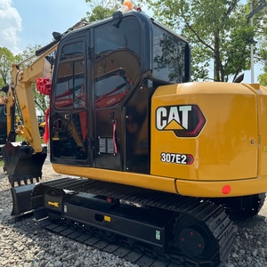 รถขุดตีนตะขาบมือสอง Cat 307 307e2 ราคาถูก นำเข้าจากญี่ปุ่น น้ำหนัก 7 ตัน รถขุดขนาดเล็กมือสอง Cat 307E2 มาตรฐาน CE/EPA สำหรับขาย - Product Image 3