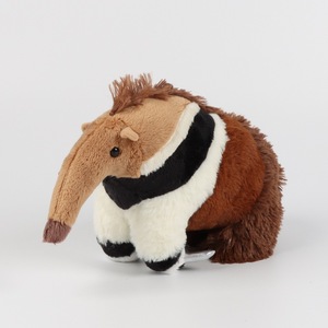 Peluche réaliste de maki géant, jouet en peluche à long nez, créature sauvage douce, poupée kawaii, cadeau pour enfants et amoureux des animaux - Product Image 2