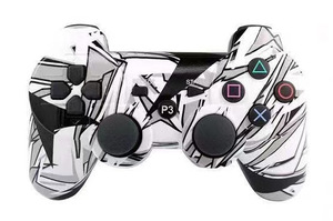 Đầy màu sắc không Dây BT Gamepad cho <span class=keywords><strong>PS3</strong></span> rung tính năng chơi game từ xa điều khiển với phím điều khiển và manette Joypad - Product Image 6