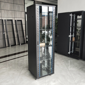 42U 600x800 dữ liệu tủ với cửa kính thép Mạng Máy chủ Rack tầng thường vụ cho mạng và trung tâm dữ liệu trong kho - Product Image 1