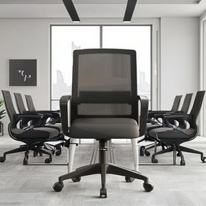 Vente en gros à faible coût secrétaire chaise pivotante ergonomique Sillas bureau réglable haute maille ordinateur chaise de bureau pour bureau à domicile - Product Image 3