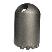 Drillmore 25MM 40Cr HRC38-42 Bullet 3038 Teeth Holder RG50-80H Tungsten Carbide 25PCS/BOX pour godet de forage de fondation
