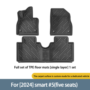 Tappetini e Rivestimento Bagagliaio Personalizzati in TPE Ecologico per <span class=keywords><strong>Smart</strong></span> # 5 Accessori per Interni Auto Impermeabili e Antimacchia su Misura 2024 - Product Image 6