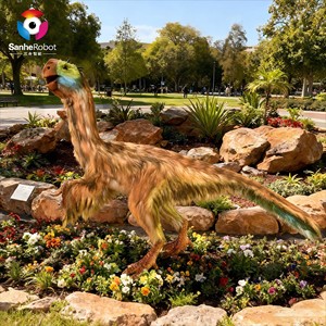 Modèle de dinosaure interactif animatronique Erlian (L=3,5m) grandeur nature pour parcs d'aventure, parcs à thème et expositions S1291003 Life - Product Image 1