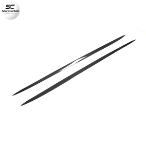 Jupes latérales en fibre de carbone X290 GT53 pour Mercedes Benz <span class=keywords><strong>AMG</strong></span> <span class=keywords><strong>GT</strong></span> 43 Coupé <span class=keywords><strong>4</strong></span> <span class=keywords><strong>portes</strong></span> 2019-<span class=keywords><strong>2021</strong></span> - Product Image 2