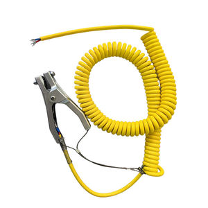 Одобренный Atex Алюминиевый зажим для испытания заземления, соединенный с желтым кабелем - Product Image 2