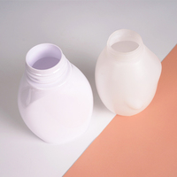 Nouveau Design PET 300ml Fleur En Forme De Main Liquide Savon Bulle Mousse Pompe Bouteille Lavage Des Mains Emballage Cosmétique En Plastique Pompe Bouteille