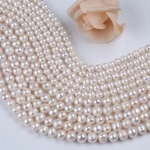 שרשרת פנינים בארוק טבעיות - צורות ייחודיות ולא סדירות |   סיטונאות ישירות מהמפעל - Product Image 2