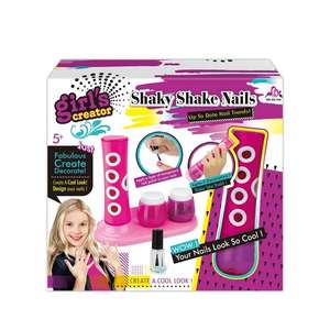 Jouets pour filles, cosmétiques pour enfants, jeu de manucure mignon, ensemble d'outils de manucure, vernis à ongles à base d'eau, art à décoller avec sécheuse - Product Image 1