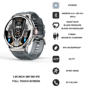 Reloj inteligente de doble correa, reloj BT Call V69, reloj de salud, pulsera inteligente, rastreador de actividad física, pulseras inteligentes, reloj inteligente para hombre - Product Image 4