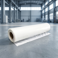 Rouleau de sacs de collecte de poussière jetables en polyéthylène à déchirement progressif pour le travail du bois et le ponçage du béton