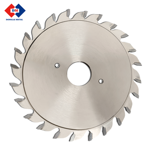 Lame de scie à double rainurage TCT ajustée en carbure de tungstène à finition lisse Donglai pour stratifiés, HPL, MDF - Product Image 3